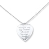 Thumbnail Image 0 of Heart Locket Necklace Always on my Mind Sterling Silver