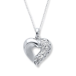 Heart Necklace Sterling Silver | Kay
