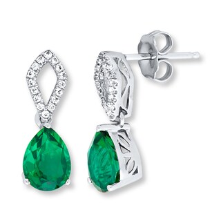 kay jewelers emerald earrings
