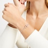 Thumbnail Image 3 of Hallmark Diamonds Heart Bolo Bracelet 1/10 ct tw Sterling Silver
