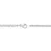 Thumbnail Image 2 of Solid Curb Chain Necklace 2mm Stainless Steel 20"