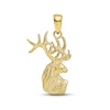 Thumbnail Image 0 of Men's Deer Head Charm 10K Yellow Gold