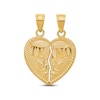 Thumbnail Image 0 of "Te Amo" Heart Charm Set 14K Yellow Gold