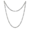 Thumbnail Image 1 of Solid Figaro Chain Necklace 6.5mm Sterling Silver 20"