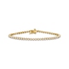 Thumbnail Image 0 of Diamond Tennis Bracelet 1 ct tw Round-cut 10K Yellow Gold 7"