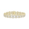 Thumbnail Image 0 of Linked Always Men's Diamond Chain Link Bracelet 2-1/4 ct tw 10K Yellow Gold 8.5"