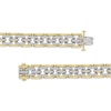 Thumbnail Image 2 of Linked Always Men's Diamond Chain Link Bracelet 2-1/4 ct tw 10K Yellow Gold 8.5"