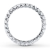 Thumbnail Image 1 of Diamond Eternity Ring 1 ct tw Round-cut 14K White Gold