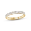 Thumbnail Image 0 of Diamond Anniversary Ring 1/4 ct tw Round-cut 10K Yellow Gold