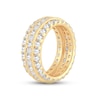 Thumbnail Image 1 of Diamond Eternity Anniversary Ring 4 ct tw Round & Princess-cut 14K Yellow Gold