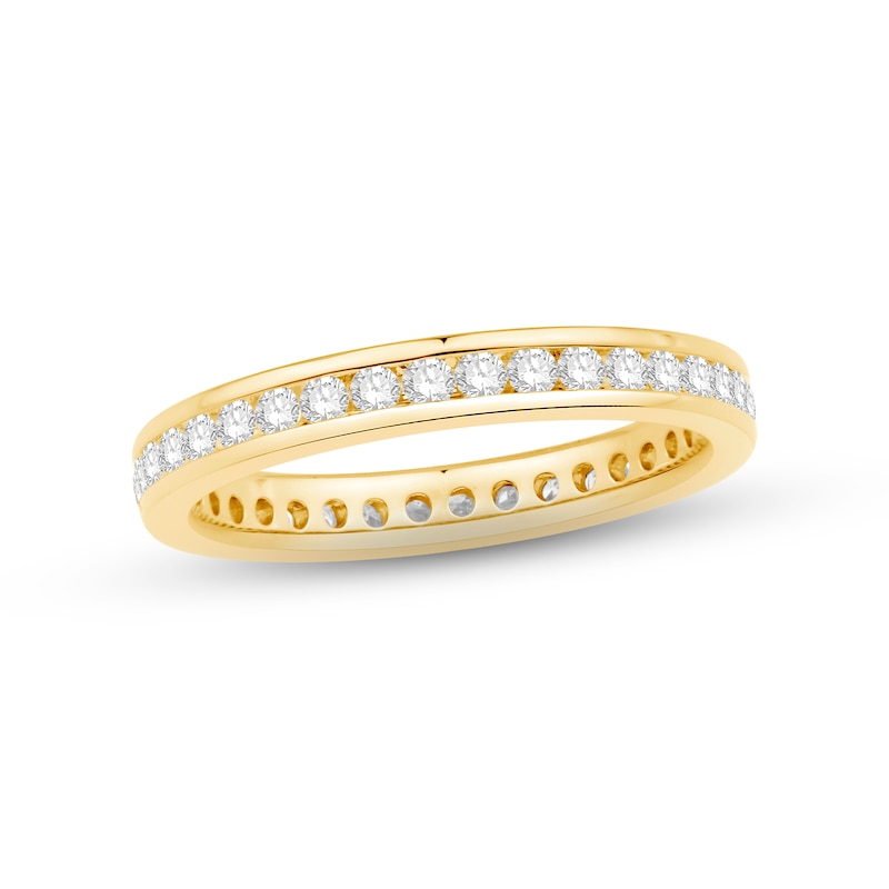Diamond Eternity Ring 1/2 ct tw Round-cut 14K Yellow Gold