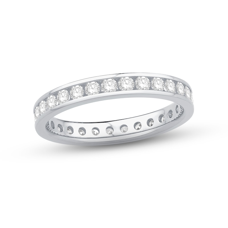 Diamond Eternity Ring 1 ct tw Round-cut 14K White Gold