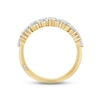 Thumbnail Image 2 of Monique Lhuillier Bliss Diamond Anniversary Band 1 ct tw Marquise & Round-cut 18K Yellow Gold