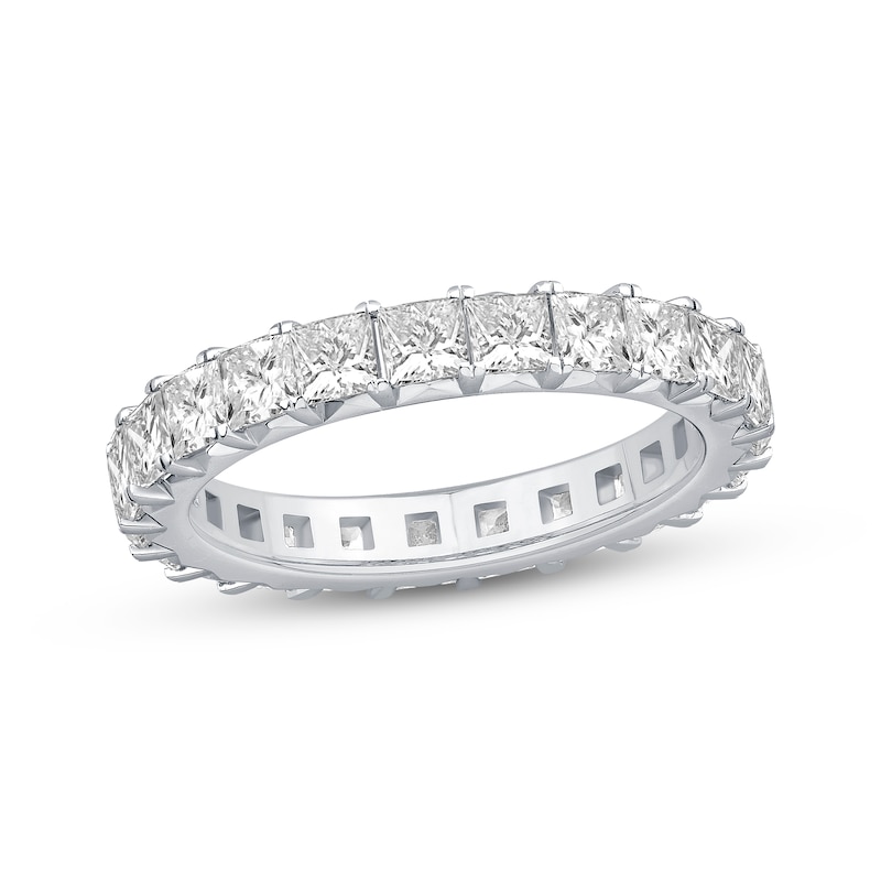 Diamond Eternity Ring 3 ct tw Princess-cut 14K White Gold