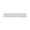 Thumbnail Image 2 of Diamond Eternity Ring 3 ct tw Princess-cut 14K White Gold