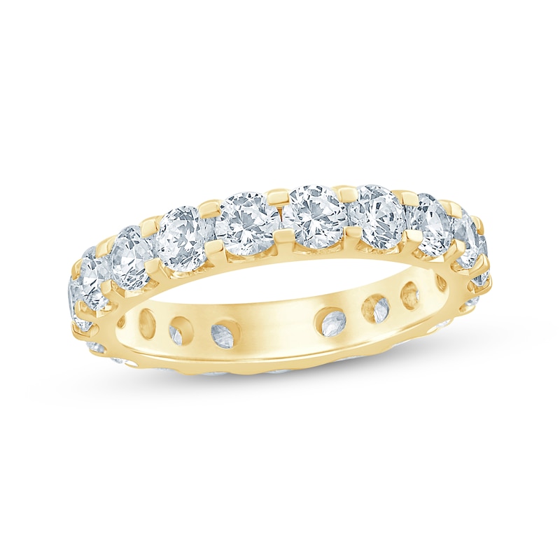 Diamond Eternity Ring 3 ct tw 14K Yellow Gold