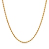 Thumbnail Image 1 of Semi-Solid Glitter Rope Chain Necklace & Bracelet Set 10K Yellow Gold
