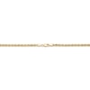 Thumbnail Image 2 of Semi-Solid Glitter Rope Chain Necklace & Bracelet Set 10K Yellow Gold