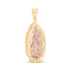 Thumbnail Image 0 of Diamond-Cut Our Lady of Guadalupe Charm 14K Two-Tone Gold