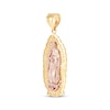 Thumbnail Image 1 of Diamond-Cut Our Lady of Guadalupe Charm 14K Two-Tone Gold