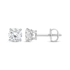 Thumbnail Image 0 of Lab-Created Diamonds by KAY Round-cut Solitaire Stud Earrings 1-1/2 ct tw 14K White Gold (I/SI2)