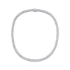 Thumbnail Image 1 of Diamond Tennis Necklace 1/2 ct tw Sterling Silver