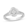 Thumbnail Image 0 of Hallmark Diamonds One Love Swirl Knot Ring 3/8 ct tw Sterling SIlver