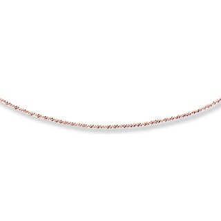3 Extender Solid Cable Chain 14K Rose Gold Appx. 1.8mm