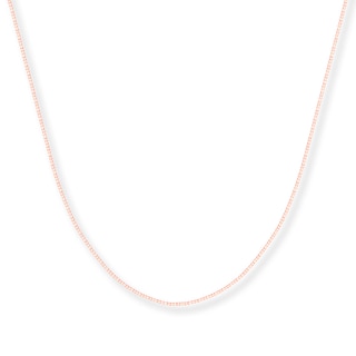 9ct Rose Gold 16 Inch Trace Chain