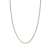 Thumbnail Image 0 of 16" Textured Solid Rope Chain 14K Yellow Gold