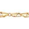 Thumbnail Image 1 of Hollow Cuban Curb Chain Bracelet 14K Yellow Gold 8.5"