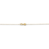 Thumbnail Image 1 of Circle Bead Necklace 14K Two-Tone Gold 17"