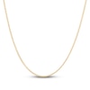 Thumbnail Image 0 of Solid Curb Chain Necklace 14K Yellow Gold 18"