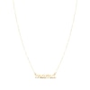 Thumbnail Image 0 of Mama Script Necklace 10K Yellow Gold 18"