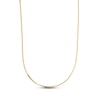 Thumbnail Image 0 of Hollow Square Box Chain Necklace 14K Yellow Gold 20"
