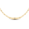 Thumbnail Image 0 of Diamond-Cut Graduating Greek Key Necklace 14K Yellow Gold 17"
