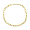 Thumbnail Image 0 of Hollow Paperclip Necklace 14K Yellow Gold 20"