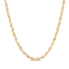 Thumbnail Image 0 of Solid Glitter Rope Chain Necklace 1.6mm 10K Yellow Gold 20"