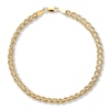 Thumbnail Image 0 of Hollow Rope Chain Bracelet 10K Yellow Gold 7.5"