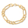 Thumbnail Image 0 of Solid Figaro Link Bracelet 10K Yellow Gold 9"