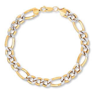 Kays mens gold bracelet Clearance