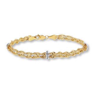 Kay jewelers rope bracelet Clearance