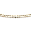 Thumbnail Image 1 of Solid Curb Link Bracelet 10K Yellow Gold 8.5"