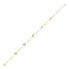 Thumbnail Image 1 of Mariner Chain Anklet 14K Yellow Gold 10"