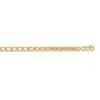 Thumbnail Image 1 of Heart Chain Anklet 14K Yellow Gold 10"