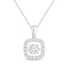 Thumbnail Image 0 of Unstoppable Love Necklace 1 ct tw 14K White Gold 19"