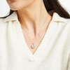 Thumbnail Image 1 of Unstoppable Love Necklace 1 ct tw 14K White Gold 19"