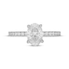 Thumbnail Image 2 of Neil Lane Artistry Oval-Cut Lab-Created Diamond Engagement Ring 2 ct tw 14K White Gold