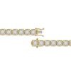 Thumbnail Image 2 of Men's Multi-Diamond Cupped Link Bracelet 1-1/4 ct tw 10K Yellow Gold 8.5"