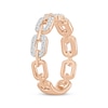 Thumbnail Image 1 of Linked Always Diamond Stackable Anniversary Ring 1/4 ct tw 14K Rose Gold